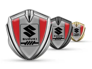 Suzuki Emblème Silicone Insigne Max Design Assemblage Solide